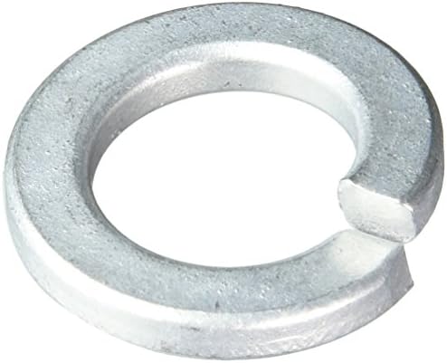 Arandelas de hardware  | Arandela de bloqueo dividida de zinc 336, 5/8 pulgadas, paquete de 25, 25 unidades. Arandelas de hardware Arandelas de hardware