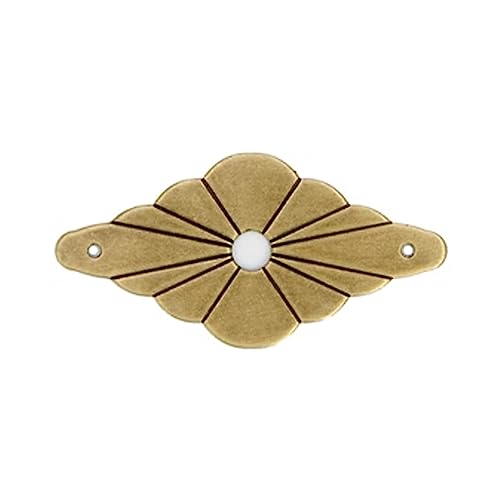 Arandelas de hardware  | Tiazza 10 Piezas de Arandelas de Respaldo de Latón para Decoración Clásica de Muebles, Junta de Accesorios de Hardware de Latón (Bronce) Arandelas de hardware Arandelas de hardware