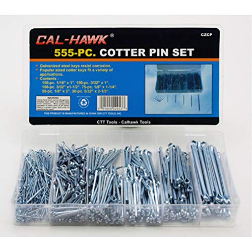 Clavos  | Juego de Pasadores de Cotter Cal Hawk Czcp 555 Pc Clavos Clavos