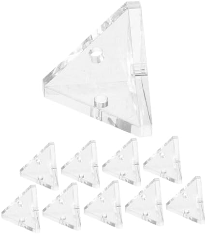 Frenos  | 1Pcs Soporte Triangular para Estantería, Soportes Pequeños para Estanterías, Placa de Reparación, Soportes de Ángulo, Soporte de Esquina para Mesa, Refuerzos de Esquina para Armario, Montaje de Estantería, Hebilla Fija, Armario de Acrílico. Frenos Frenos