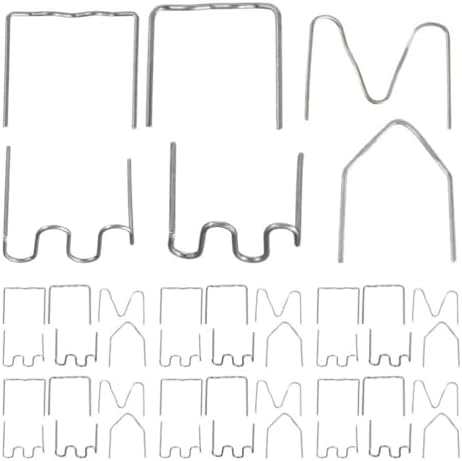 Grampas  | 1200 Piezas de Grapas de Soldadura Plástica para Reparación de Parachoques de Coche – Accesorios de Soldadura Grampas Grampas