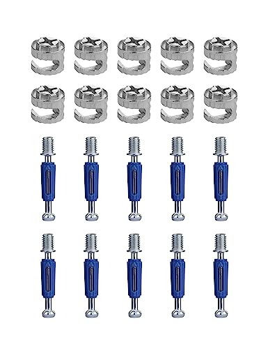 Juegos de assortimento de tuercas y tornillos  | Cerraduras de Cajón para Muebles 20 Pcs, 12 X 11.2 Mm Accesorios de Cerradura para Muebles Compatibles con Piezas de Hardware de Ikea, Ruedas Excéntricas Repuestos, Juego de Tuercas y Tornillos (Juego de 12X11.2Cam) Juegos de assortimento de tuercas y tornillos Juegos de assortimento de tuercas y tornillos