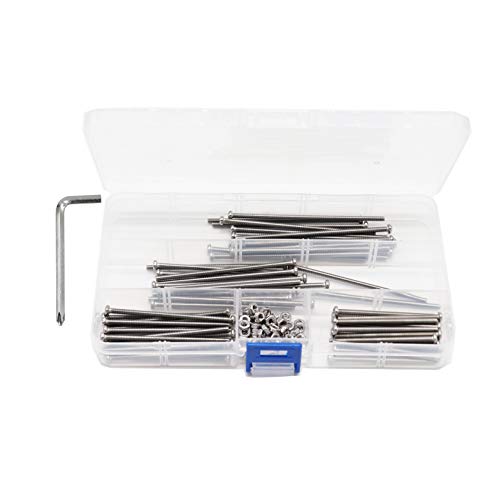 Juegos de tornillos y pernos  | Kit de 120 Piezas de Tornillos Phillips Pan M3, M3 X 50Mm/60Mm/70Mm/80Mm, Acero Inoxidable 304 Juegos de tornillos y pernos Juegos de tornillos y pernos