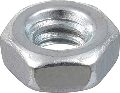 Nueces  | Tuerca de tornillo hexagonal 140015, 6 pulgadas por 32 pulgadas, paquete de 100, zinc Nueces Nueces