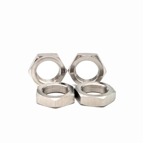 Nueces  | Tuerca Hexagonal de Acero Inoxidable Ss304 1″-20 Unef Serie de Rosca Extra Fina Tipo B (Paquete de 4 Piezas) Nueces Nueces