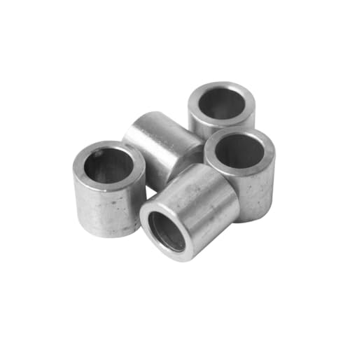 Separadores y distanciadores  | Separador de acero 3/4″ Od x 1/2″ Id, separador redondo sin rosca, buje de separación con acabado liso, compatible con tornillos y pernos de 1/2″ o M12, (longitud de 3/4″, paquete de 5) Separadores y distanciadores Separadores y distanciadores