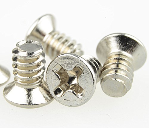 Tornillos  | Tornillo de Cabeza Plana 6/32#6-32 X 1/4 Pulgada para Bandeja de Intercambio en Caliente de Disco Duro de 3.5 Pulgadas (Paquete de 50) Sujetadores Tornillos