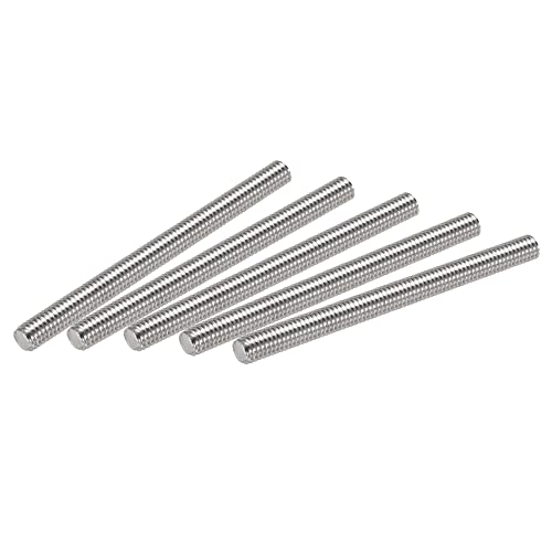 Varillas roscadas y pernos  | 15Pcs Varilla Totalmente Roscada M6 X 70Mm de Acero Inoxidable 304 con Roscas a la Derecha, Paso de Rosca M6-1.0 Sujetadores Varillas roscadas y pernos