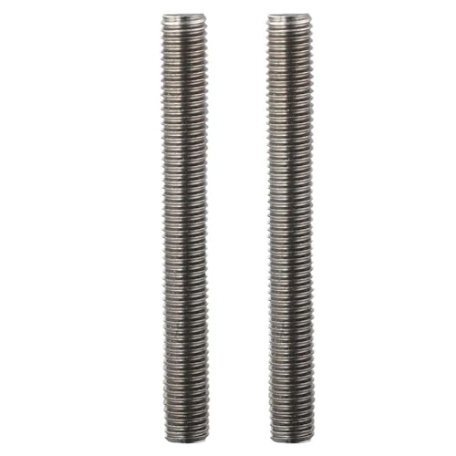 Varillas roscadas y pernos  | Barras de varilla, pernos de 2 piezas, acero inoxidable 34, duraderos, rosca de mano derecha, tornillo de rosca larga, útil varilla M14 completamente roscada, U-bolts (M14 x 12 mm) Sujetadores Varillas roscadas y pernos