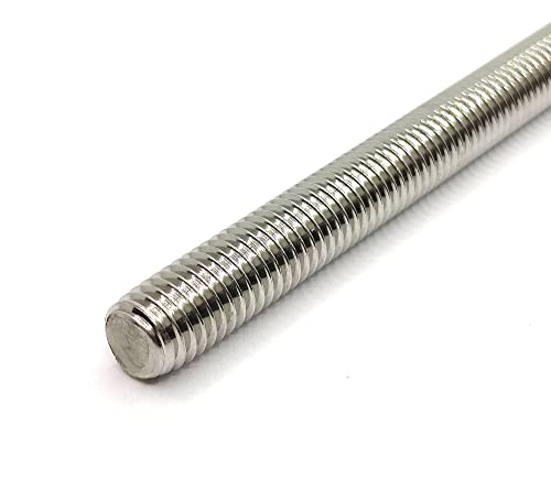 Varillas roscadas y pernos  | Varilla roscada completamente M1X4Mm con paso de rosca de 1.5Mm, barra de acero inoxidable 34, pernos para anclajes, abrazaderas, colgadores, U-bolts, 1 pieza. Sujetadores Varillas roscadas y pernos